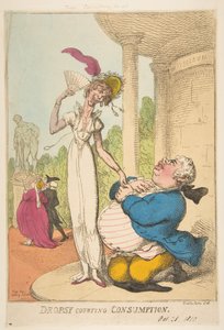 Dropsy求婚消费，1810年10月25日。 作者 托马斯·罗兰森