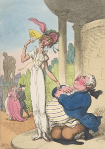 Dropsy Courting Consumption, October 25, 1810., October 25, 1810. 作者 托马斯·罗兰森