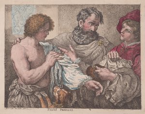 Filus Prodigus 浪子，1783-95，1783-95。 作者 托马斯·罗兰森