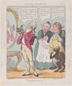 Footman, August 30, 1799., August 30, 1799. 作者 托马斯·罗兰森