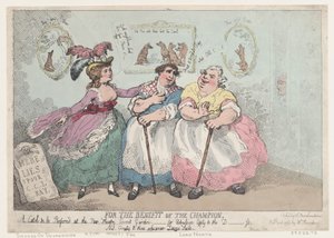 For The Benefit of The Champion, May 20, 1784. , 1784年5月20日。 作者 托马斯·罗兰森