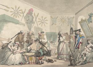 法国军营，1791年8月12日。, 1791年8月12日 作者 托马斯·罗兰森