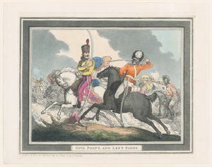Give Points and Left Parry, September 1, 1798. ，1798年9月1日。 作者 托马斯·罗兰森