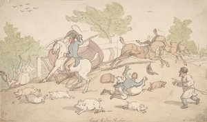 去常春藤桥，1780-1827。 作者 托马斯·罗兰森