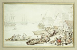 格林威治医院，1822年 作者 托马斯·罗兰森