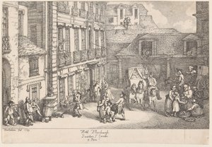 1789年，巴黎圣日耳曼区的汉博尔酒店。 作者 托马斯·罗兰森