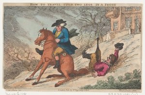 How to Travel Upon Two Legs in a Frost, May 4, 1808., May 4, 1808. 作者 托马斯·罗兰森
