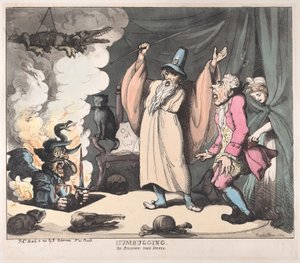 Humbugging, or Raising the Devil, March 12, 1800., March 12, 1800. 作者 托马斯·罗兰森