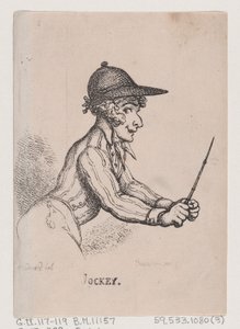 骑师，1808年4月，1808年4月。 作者 托马斯·罗兰森