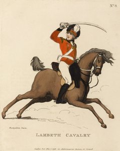 兰贝斯骑兵，1799年 作者 托马斯·罗兰森
