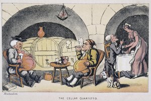 Le docteur dans un cellar ou un cave - in “” Doctor Syntax