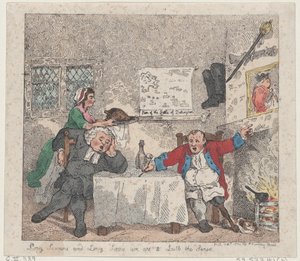 Long Sermons and Long Sieges are apt to Lull the Senses, February 11, 1783. , 1783年2月11日。 作者 托马斯·罗兰森