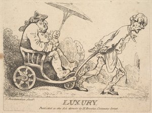 Luxury [1781]重新发布1786-95。 作者 托马斯·罗兰森