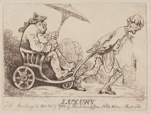 奢侈品，1780年10月7日。，1780年10月7日。 作者 托马斯·罗兰森