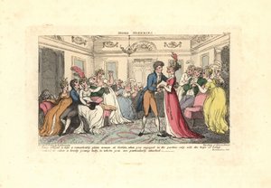 Man forced to kiss an ugly woman at a dance party. 作者 托马斯·罗兰森