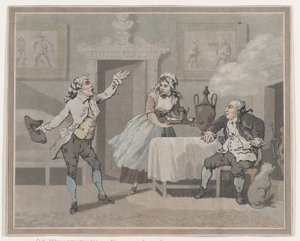 Manager & Spouter, July 1, 1802., July 1, 1802. 作者 Thomas Rowlandson