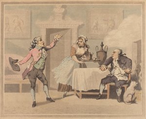 经理和喷嘴 作者 Thomas Rowlandson