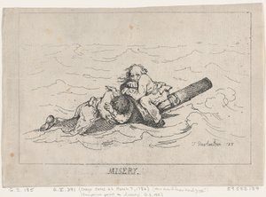 苦难，1785年。 作者 托马斯·罗兰森