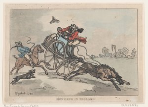 先生在英国，1788年，1788年。 作者 托马斯·罗兰森