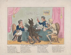 Nap and His Friends in their Glory, October 1, 1813., October 1, 1813. 作者 托马斯·罗兰森