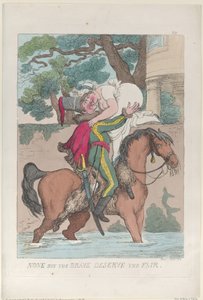 除了勇敢的人，没有人配得上公平，1813年，1813年。 作者 托马斯·罗兰森