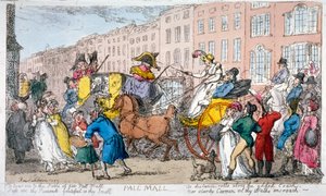 Pall Mall"，1807年 作者 托马斯·罗兰森