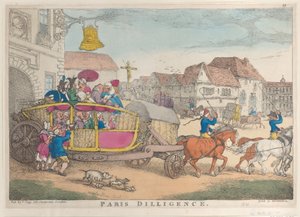 巴黎勤奋，1810.，1810。 作者 托马斯·罗兰森
