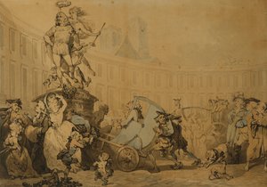 1784年在巴黎放置维克多 作者 托马斯·罗兰森