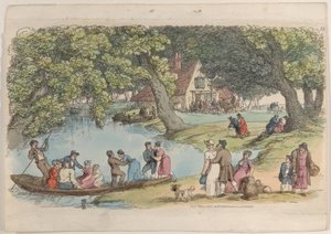 图版15，摘自《微型世界》，1816年，1816年。 作者 托马斯·罗兰森