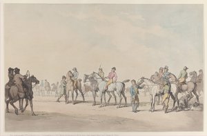 为比赛做准备，1804., 1804. 作者 托马斯·罗兰森