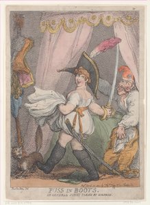 Puss in Boots or General Junot Taken by Surprise, April 12, 1811. , April 12, 1811. 作者 托马斯·罗兰森