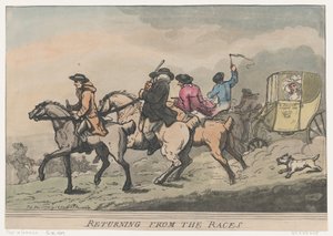 Returning from the Races, December 1, 1791., December 1, 1791. 作者 托马斯·罗兰森