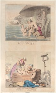 Salt Water and Fresh Water, March 25, 1800., March 25, 1800. 作者 托马斯·罗兰森