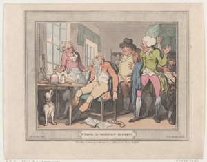School for Modern Romans, May 10, 1802. 作者 托马斯·罗兰森