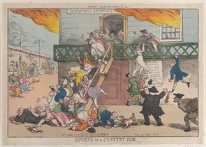 Sports of a Country Fair, October 5, 1810. , October 5, 1810. 作者 托马斯·罗兰森