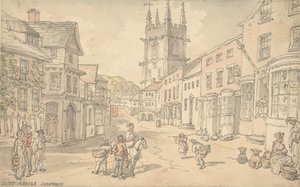 康沃尔郡圣奥斯特尔，1780-1827。 作者 托马斯·罗兰森