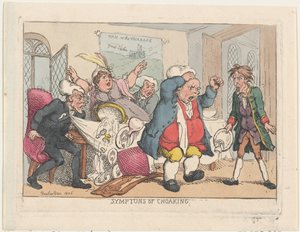 窒息的症状，1806年出版。August 25, 1808., 1806 pub.8月25日，1808年。 作者 托马斯·罗兰森