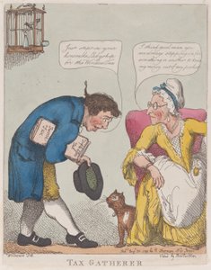 Tax Gatherer, August 30, 1799., August 30, 1799. 作者 托马斯·罗兰森