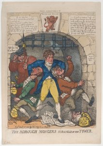 The Borough Mongers Strangled in the Tower, April 26, 1810., April 26, 1810. 作者 托马斯·罗兰森