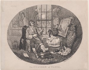 品味厅，约1785年，约1785年。 作者 托马斯·罗兰森
