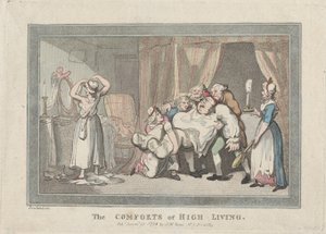 The Comforts of High Living, December 16, 1794. , 1794年12月16日。 作者 托马斯·罗兰森