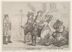 The Departure, April 29, 1784., April 29, 1784. 作者 托马斯·罗兰森