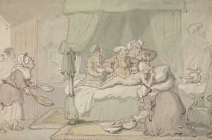 c.1810年（用笔和墨水在纸上的水彩） 作者 托马斯·罗兰森