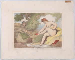 美好的沐浴者》，1799., 1799. 作者 托马斯·罗兰森