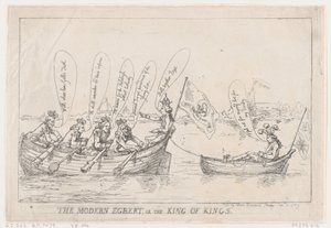 The Modern Egbert, or The King of Kings , January 8, 1789., January 8, 1789. 作者 托马斯·罗兰森