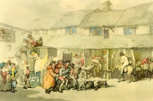 驿站"，约1800年，1942年。   作者 托马斯·罗兰森