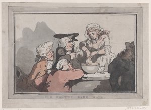The Pretty Barr Maid, October 20, 1786., October 20, 1786. 作者 托马斯·罗兰森
