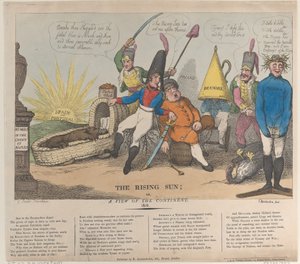 The Rising Sun, Or, A View of the Continent, August 28, 1810., August 28, 1810. 作者 托马斯·罗兰森