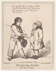 The Sailor and Banker, or the Firm in Danger, October 28, 1799. , October 28, 1799. 作者 托马斯·罗兰森