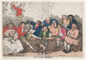 俚语协会，1785年7月24日。，1785年7月24日。 作者 托马斯·罗兰森